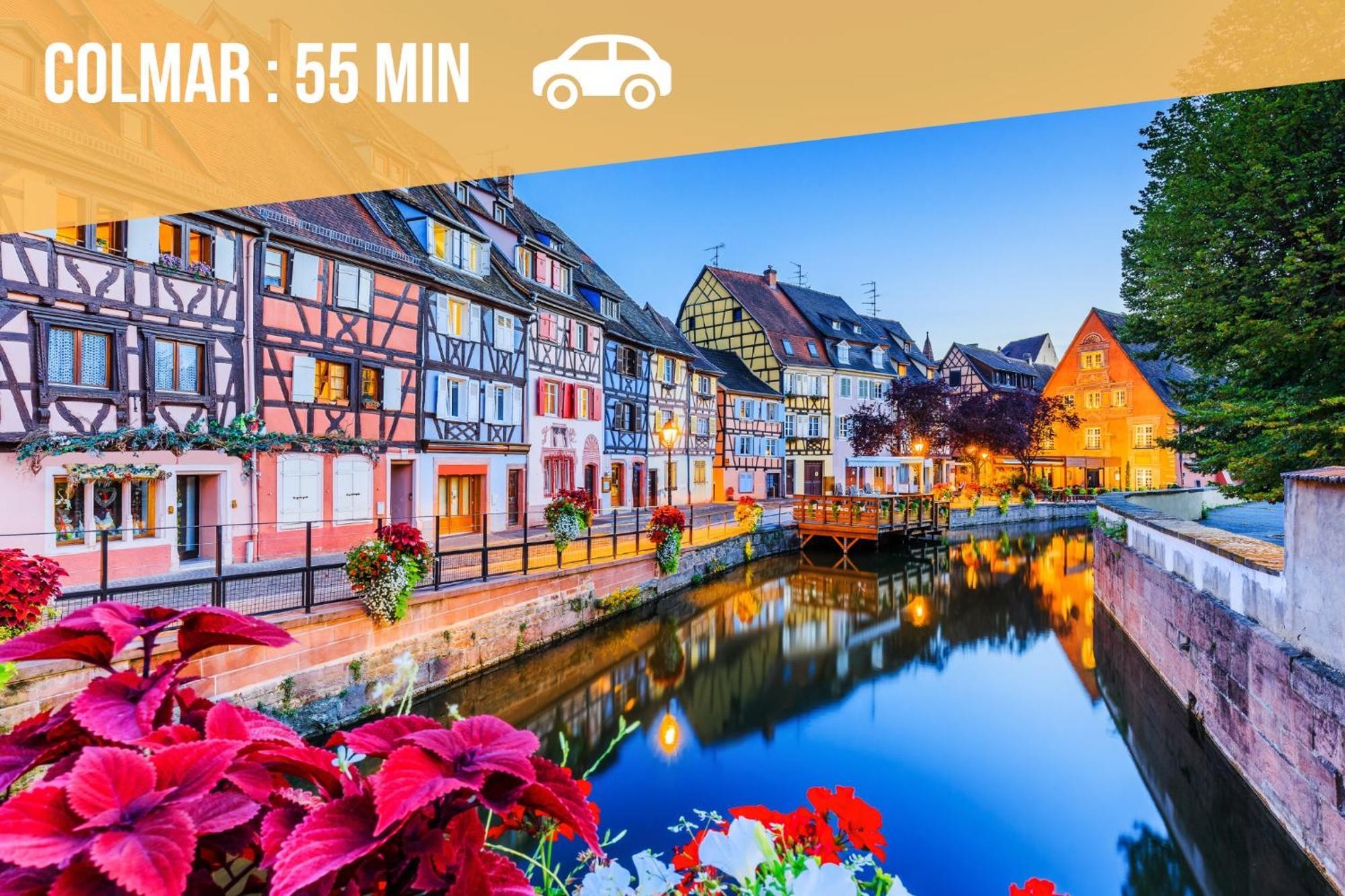 Lit Rond Tres Grand Et Confortable - Garage Possible Ou Parking Gratuit Rue - Gare 2 Min Et Ville 4 Min En Tram - Ciel Etoile - Netflix Videoprojecteur - Luxe Et Evasion Strasbourg Bagian luar foto
